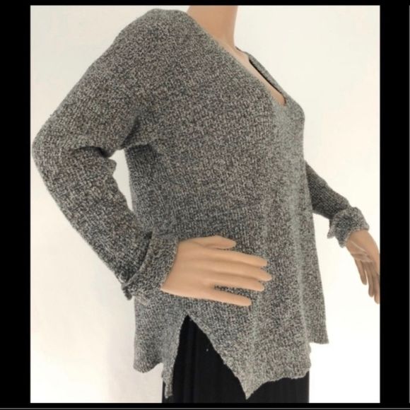 MADEWELL MABLED GRAY OCEANSIDE PULLOVER SWEATER M - Picture 2 of 7